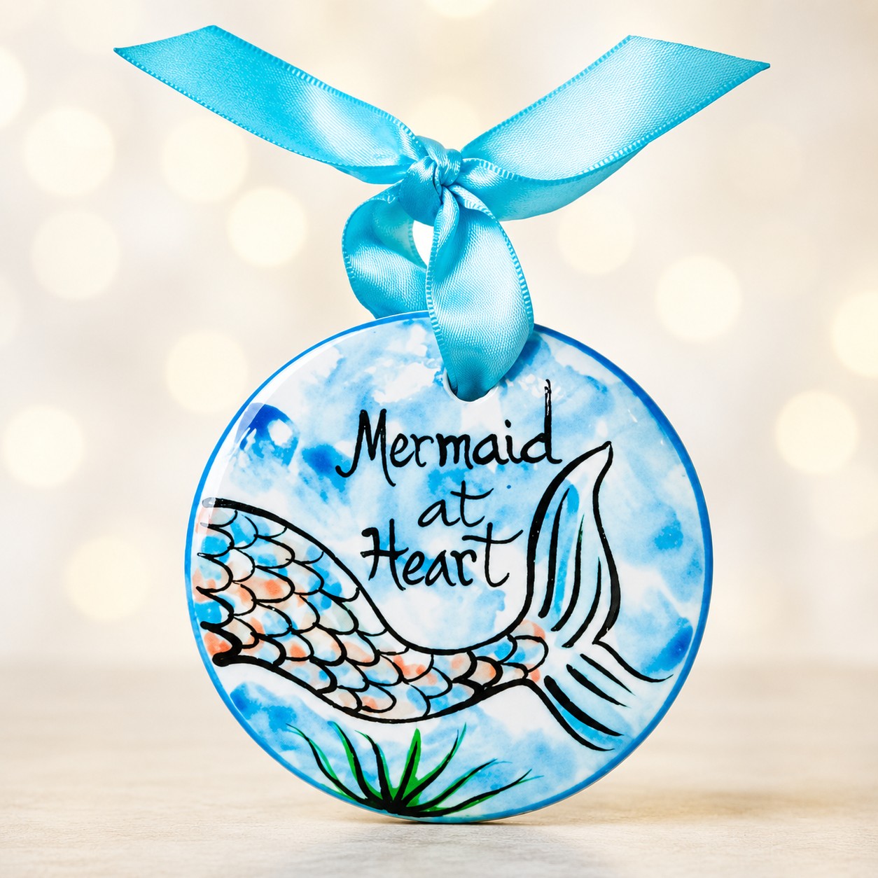 Mermaid Flat Ornament